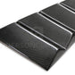 Anderson Composites 2015-2017 Ford Mustang Type-V Style Window Louvers - Vented