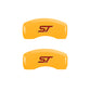 MGP 4 Caliper Covers Engraved Front & Rear ST Black finish silver ch