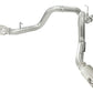 aFe MachForce XP Exhaust 4inch DP-Back All SS 2011-14 GM Diesel Trucks V8-6.6L LML Polished