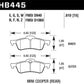 Hawk 02-06 Mini Cooper / Cooper S HP+ Street Rear Brake Pads