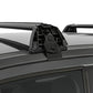 Rhino-Rack 11-20 Ford Ranger PX 4 Door Double Cab Vortex ROC25 Flush 2 Bar Roof Rack - Black