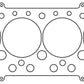 Cometic MG Midget 1275cc 74mm Bore .027 inch MLS Head Gasket