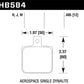 Hawk Aerospace Single Dynalite HPS 5.0 Street Brake Pads
