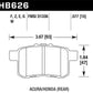 Hawk Performance Ceramic Street Brake Pads