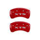 MGP 4 Caliper Covers Engraved Front Cadillac Engraved Rear XTS Yellow finish black ch