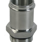 Moroso Electric Water Pump Hose Adapter -16An to 1-1/4in Hose - Raw Aluminum
