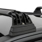 Rhino-Rack 18-22 Hyundai Kona 1st Gen 5 Door SUV w/Flush Rails Vortex RVP 2 Bar Roof Rack - Black