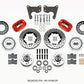 Wilwood Forged Dynalite Front Kit 11.00in Dril Red 65-72 CDP C Body -Drum