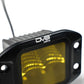 DV8 3-Inch Elite Series LED Amber Flush Mount Pod Light