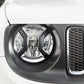 Rugged Ridge 15-18 Jeep Renegade BU Black Headlight Euro Guards Texture