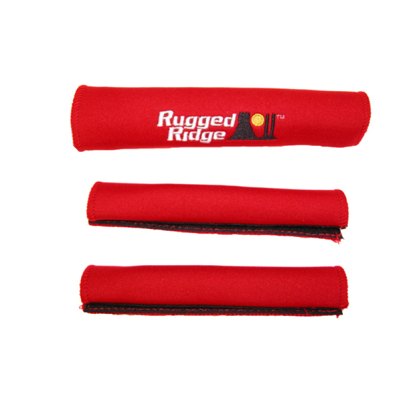  Covers Red 87-95 Jeep Wrangler YJ