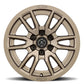 ICON Vector 6 17x8.5 6x120 0mm Offset 4.75in BS 67mm Bore Bronze Wheel