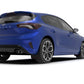 Rally Armor 19-22 Ford Focus ST MK4 (Hatch) Black UR Mud Flap w/ Blue Logo