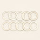 DeatschWerks -6 AN Aluminum Crush Washer (Pack of 10)