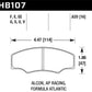 Hawk CP2361/CP3228/CP5104/CP5144 AP Racing DTC-60 Brake Pads