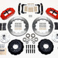 Wilwood Narrow Superlite 6R Front Hub Kit 12.88in Red 79-81 Camaro