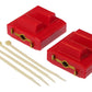 Prothane GM Motor Mount Large Clamshell - Red