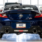 AWE Subaru BRZ/ Toyota GR86/ Toyota 86 Track Edition Cat-Back Exhaust- Chrome Silver Tips