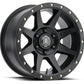 ICON Rebound 17x8.5 5x150 25mm Offset 5.75in BS 110.1mm Bore Satin Black Wheel