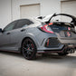 aFe Takeda 2.5in 304SS Axle-Back Exhaust System 17-19 Honda Civic Type R L4-2.0L (t) - Polished Tip