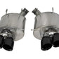Corsa 13-13 Ford Mustang Shelby GT500 5.8L V8 Black Sport Axle-Back Exhaust