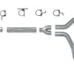 Diamond Eye KIT 4in CB MFLR RPLCMENT PIPE DUAL AL: 03-07 FORD 6.0L F250/F350