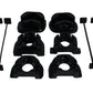 Energy Suspension 97-01 Honda CR-V 4WD Black Motor Mount Insert Set