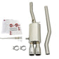 aFe MACHForce XP Exhausts Cat-Back SS-304 14-17 Mini Cooper S Hardtop 2-Door w/ Polished Tips