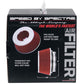 Spectre Adjustable Conical Air Filter 2-1/2in. Tall (Fits 3in. / 3-1/2in. / 4in. Tubes) - Red