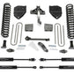 Fabtech 17-21 Ford F250/F350 4WD Gas 4in Basic Sys w/Stealth