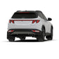 Rally Armor 2022 Hyundai Tucson Black UR Mud Flap - Metallic Black Logo