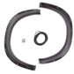 Lund 10-17 Dodge Ram 2500 RX-Rivet Style Smooth Elite Series Fender Flares - Black (2 Pc.)