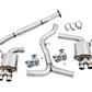 AWE Tuning 2015+ Subaru WRX VA Sedan Touring Edition Exhaust - Chrome Silver Tips (102mm)