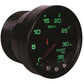 Autometer Spek-Pro Gauge Boost 2 1/16in 35psi Stepper Motor W/Peak & Warn Blacksmoke//Black