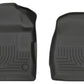 Husky Liners 17 Ford F-250 F-350 Super Duty Standard Cab WeatherBeater Black Front Floor Liners