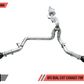 AWE Tuning 2015+ Ford F-150 0FG Dual Exit Performance Exhaust System w/5in Diamond Black Tips