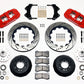 Wilwood AERO6 Front Hub Kit 14.00 Drilled-Red WWE ProSpindle