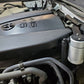 J&L 16-22 Toyota Tacoma 3.5L Driver Side Oil Separator 3.0 - Clear Anodized