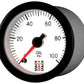 Autometer Stack 52mm 0-100 PSI 1/8in NPTF Male Pro Stepper Motor Oil Pressure Gauge - White