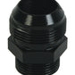 Moroso Electric Water Pump Hose Adapter -16An to -20An Hose - Black Anodized