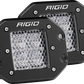Rigid Industries Dually - Flush Mount - 60 Deg. Lens - Set of 2