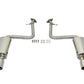 aFe Takeda 16-17 Lexus RC 200T 2.0L (t) 2in. SS Axle-Back Exhaust System w/Polished Tips
