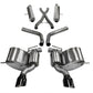 Corsa 12-14 Jeep Grand Cherokee 6.4L V8 Black Sport Cat-Back Exhaust