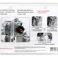 Spectre Edelbrock / Carter Single Feed Fuel Line