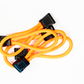 Fishbone Offroad Paracord Zipper Pulls 5 Pcs Neon Orange