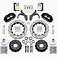 Wilwood Narrow Superlite 6R Front Hub Kit 14.00in Drilled 59-64 Chevy Impala / 63-64 Corvette