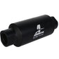 Aeromotive In-Line Marine Filter - AN-12 - 40 Micron SS Element - Black Hardcoat Finish