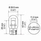Hella Bulb 7443 12V 21/5W W3X16Q T65 (2)