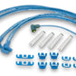 Moroso Chevrolet Small Block Ignition Wire Dress-Up Kit - Pre-HEI - Blue Max - Spiral Core