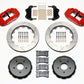 Wilwood Narrow Superlite 6R Front Hat Kit 13.06in Red 2004-2006 Pontiac GTO